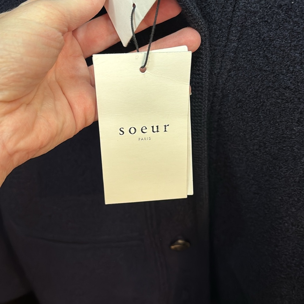 Soeur wool jacket vest new with tags - Picture 5 of 8